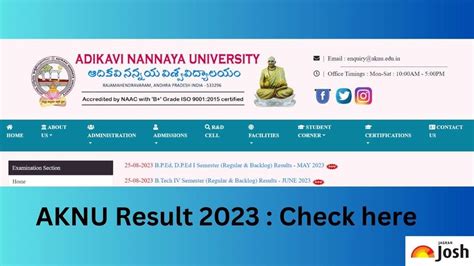 aknu 4th sem results 2023|AKNU Results 2023 OUT: Download B.Tech. 4th and B.P.Ed. 1st .